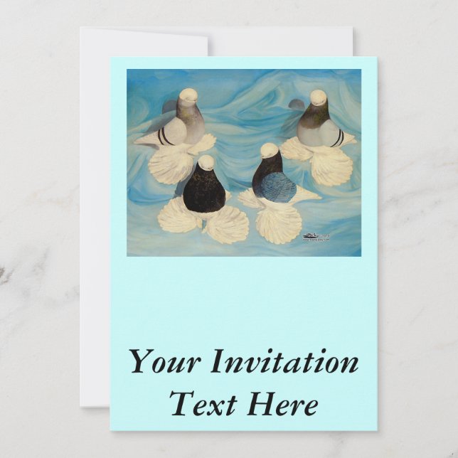 Convites Tumblers com Muffed Quatro (Frente)