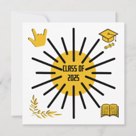 Convites Turma de 2025 - Sunshine