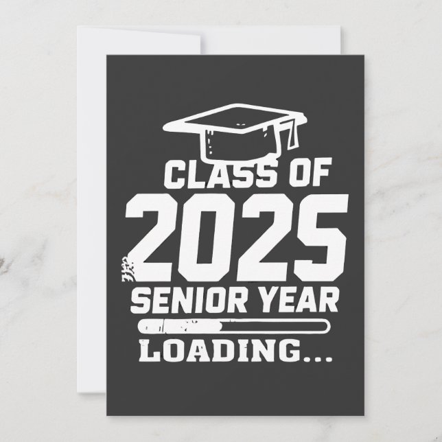 Convites Turma de 2025 Último Ano Carregando (Frente)