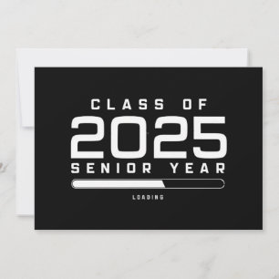 Convites Turma de 2025 Último Ano Carregando Senior 2025 