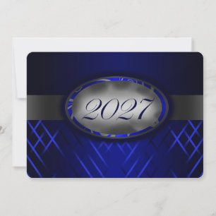 Convites Turma de 2027 Azul e Prata