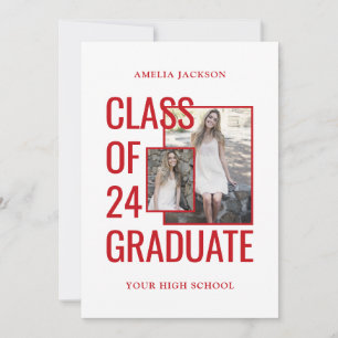 Convites Turma De 26 Vermelho Branco 2 Foto Casa Aberta