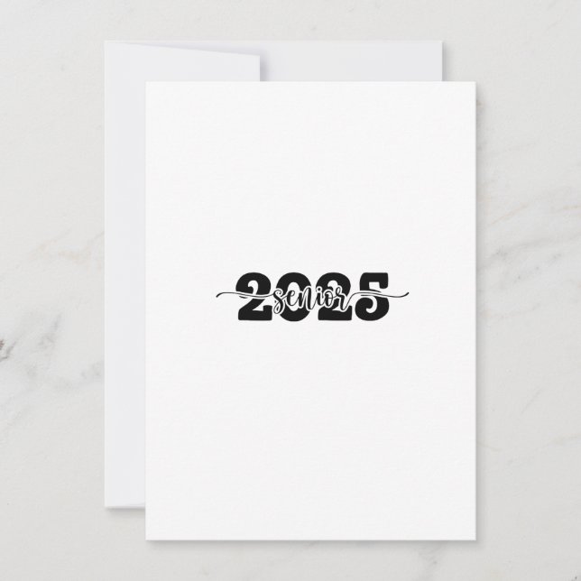 Convites Turma de Graduação de 2025 Escola de 2025 (Frente)
