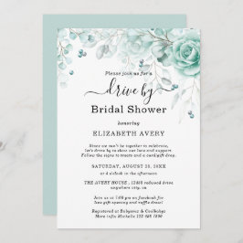 Convites Turquesa por Chá de panela e verde de sábio