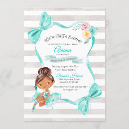 Convites Tutu Animou Ballerina Aniversário