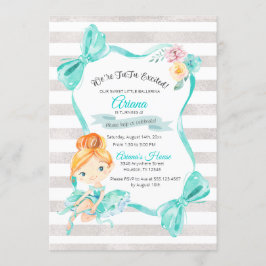 Convites Tutu Animou Ballerina Aniversário