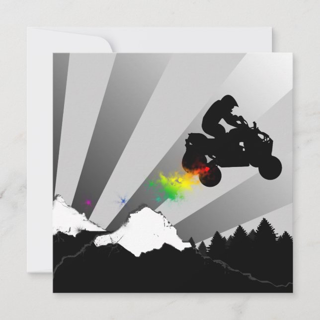 Convites TV : pista de pó (Frente)