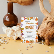 Twin Fall Pumpkin Girl Primeiro Aniversário