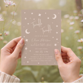Convites Twinkle Twinkle Little Star Baby Shower