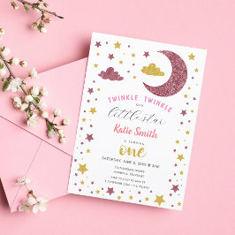 Convites Twinkle Twinkle Pequena Estrelinha Brilhante Prime