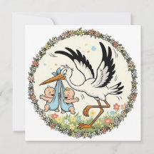 Twins e Design de Stork Vintage