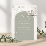 Convites Two Are Better Than One Christian Wedding<br><div class="desc">Celebrate faith, love, and unity with the “Two Are Better Than One” Christian Wedding Invitation, beautifully designed in soft sage green and elegant neutral tones. The front of the invitation showcases a graceful arch design, framing your wedding details in a modern yet timeless layout. On the back, a coordinating arch...</div>