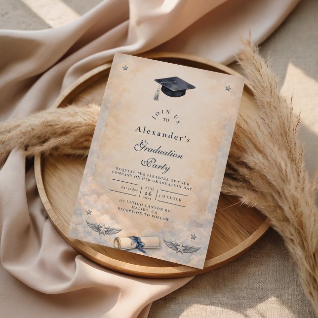 Convites U.S. Air Force Graduation Party (Criador carregado)