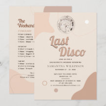 Última Bachelorette de Disco Retroativo 70 Itinerá