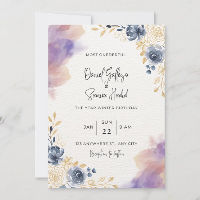 Convites Última Hora do Ano de Inverno (Frente)