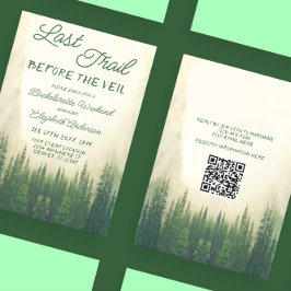Convites Última Trilha Antes Da Bachelorette Do Véu