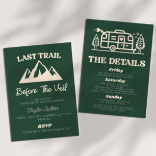 Convites Última Trilha Antes Do Fim De Semana Da Bacheloret