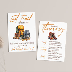Convites Última Trilha, Festa de Fim de Semana de Bachelore