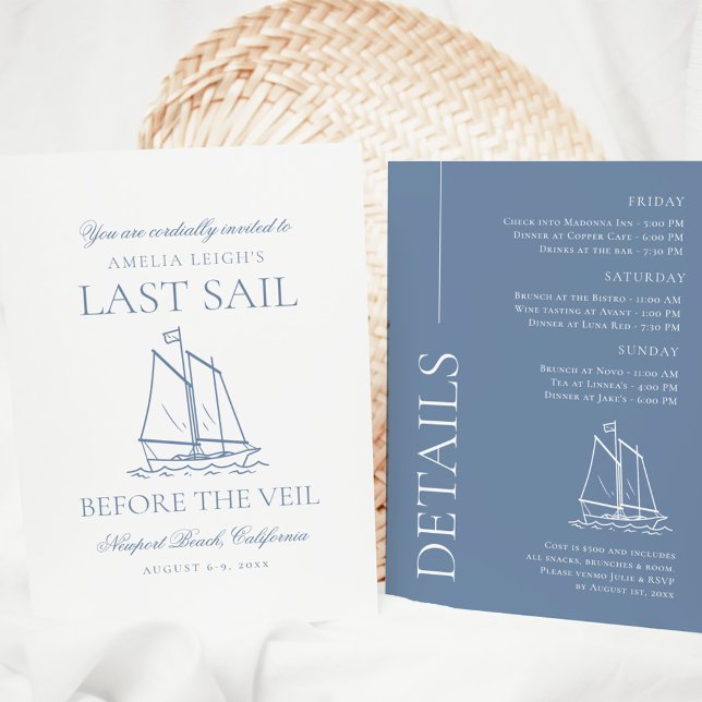 Convites Última Vela Antes Do Fim De Semana Da Bachelorette (Criador carregado)