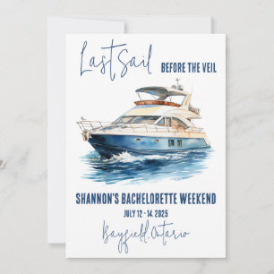 Convites Última Vela, Festa de Fim de Semana da Bachelorett