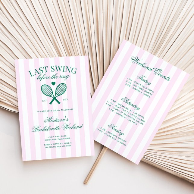 Convites Último Balanço Antes Do Bach Do Tênis Retro Do Ane (Criador carregado)