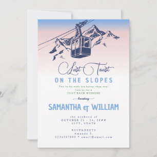 Convites Último Brinde No Fim De Semana Do Bach Slopes Ski
