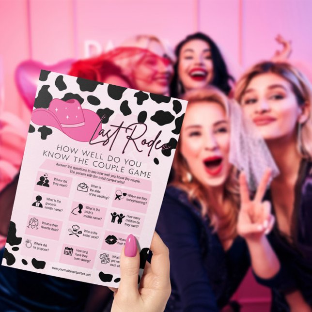 Convites Último Jogo de Chá de panela de Vaquinha Rodeo (Criador carregado)