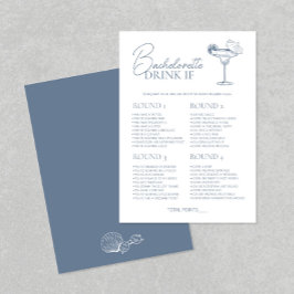 Convites Último Jogo de Festa de solteira de Toast Beber Se