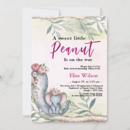 Convites Um amendoim doce está a caminho