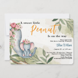 Convites Um amendoim doce está a caminho