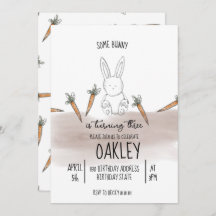 Um aniversário de Bunny Boy