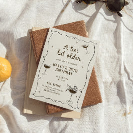 Convites Um Aniversário De Espresso Martini Um Pouco Mais V