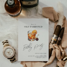 Um Aniversário "Old Fashioned" | Festa de Coquetel