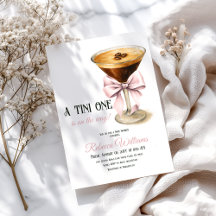 Um Arco Rosa Tini, Chá de fraldas Espresso Martini