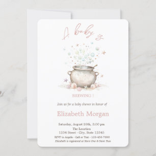 Convites Um Bebê Está Fazendo Dia das Bruxas