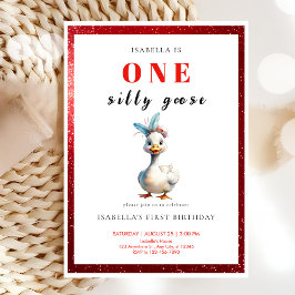 Convites Um bobo de aniversário