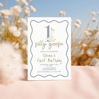 Convites Um Bobo fica azul e verde