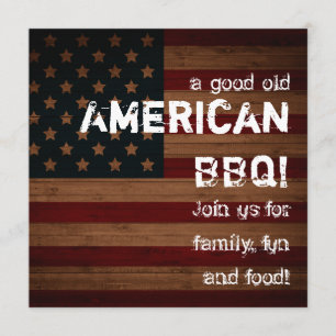 Convites Um bom CHURRASCO americano velho!