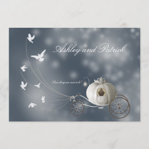 Convites Um Casamento Real De Contos De Fada