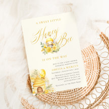Um Chá de Bebê de uma Doce Abelhinha