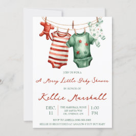 Convites Um Chá de fraldas Feliz, Filha De Vestido