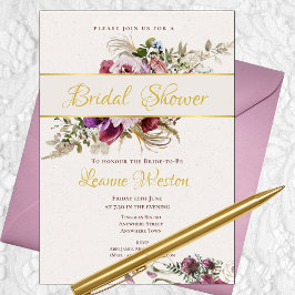 Convites Um Chá de panela Romântico