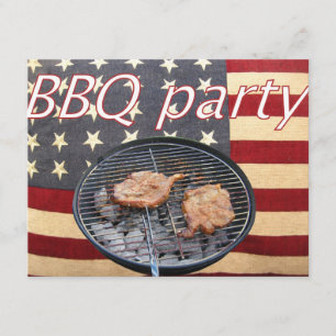 Convites Um CHURRASCO americano