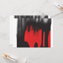 Um design gráfico vermelho com escala geométrica e