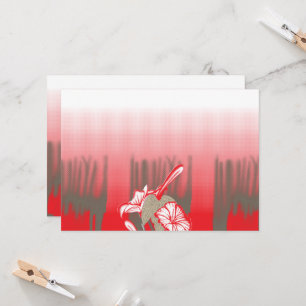 Convites Um design gráfico vibrante apresenta um vermelho, 
