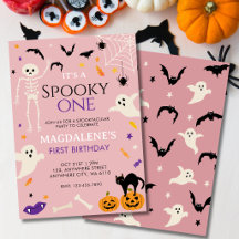 Um Espantoso Primeiro Aniversário de Halloween Ros