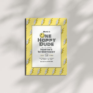 Convites Um Feliz primeiro aniversario