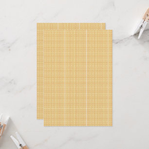 Convites um fundo amarelo e branco com um traço
