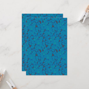 Convites um fundo azul e preto com um padrão
