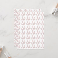 um fundo branco com folhas rosa sobre ele